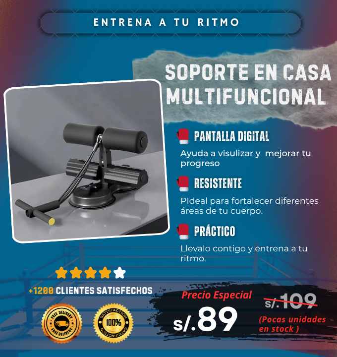 SOPORTE DE EJERCICIO MULTIFUNCIONAL